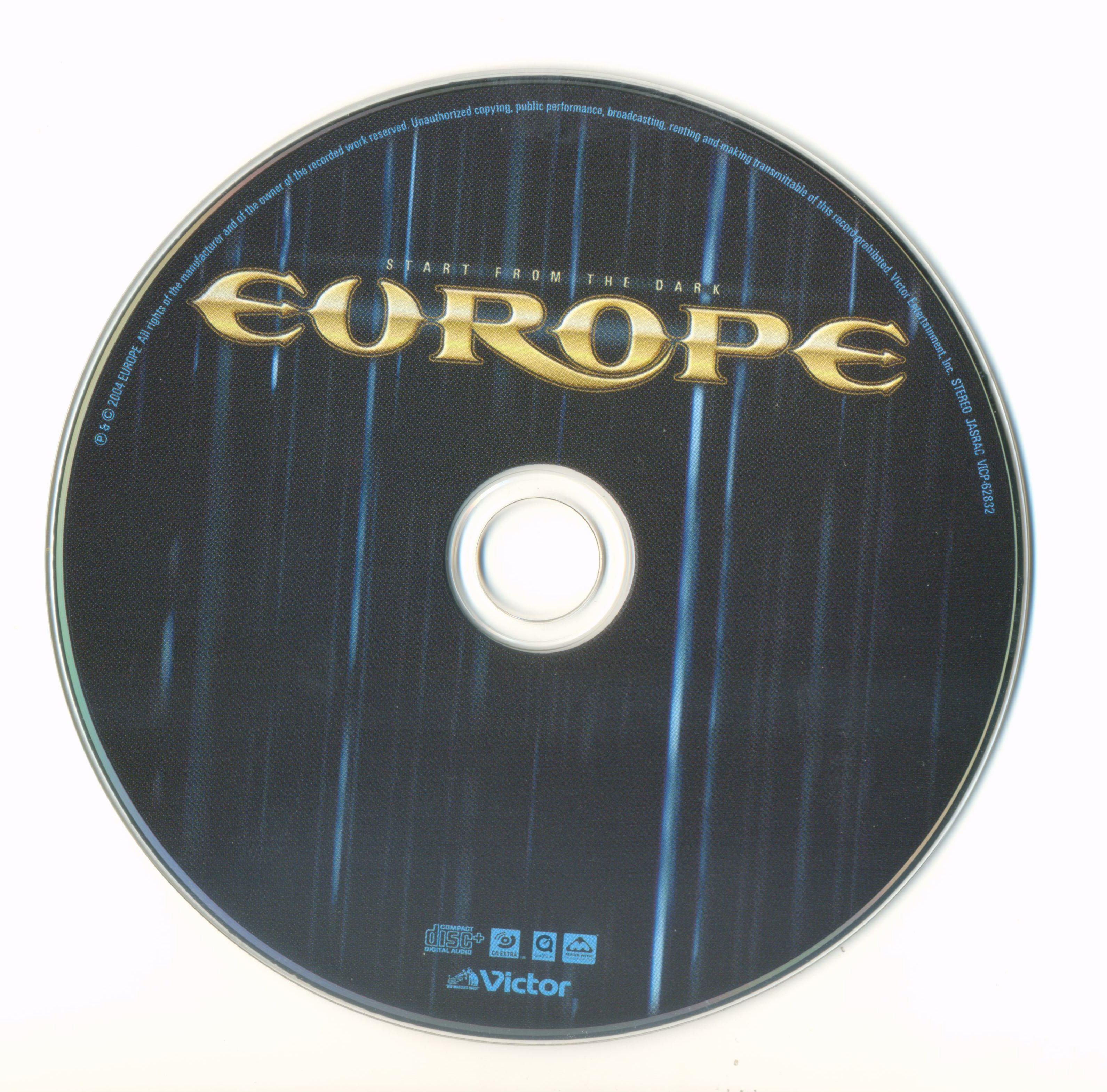 Europe  Start From The Dark : CD JPN